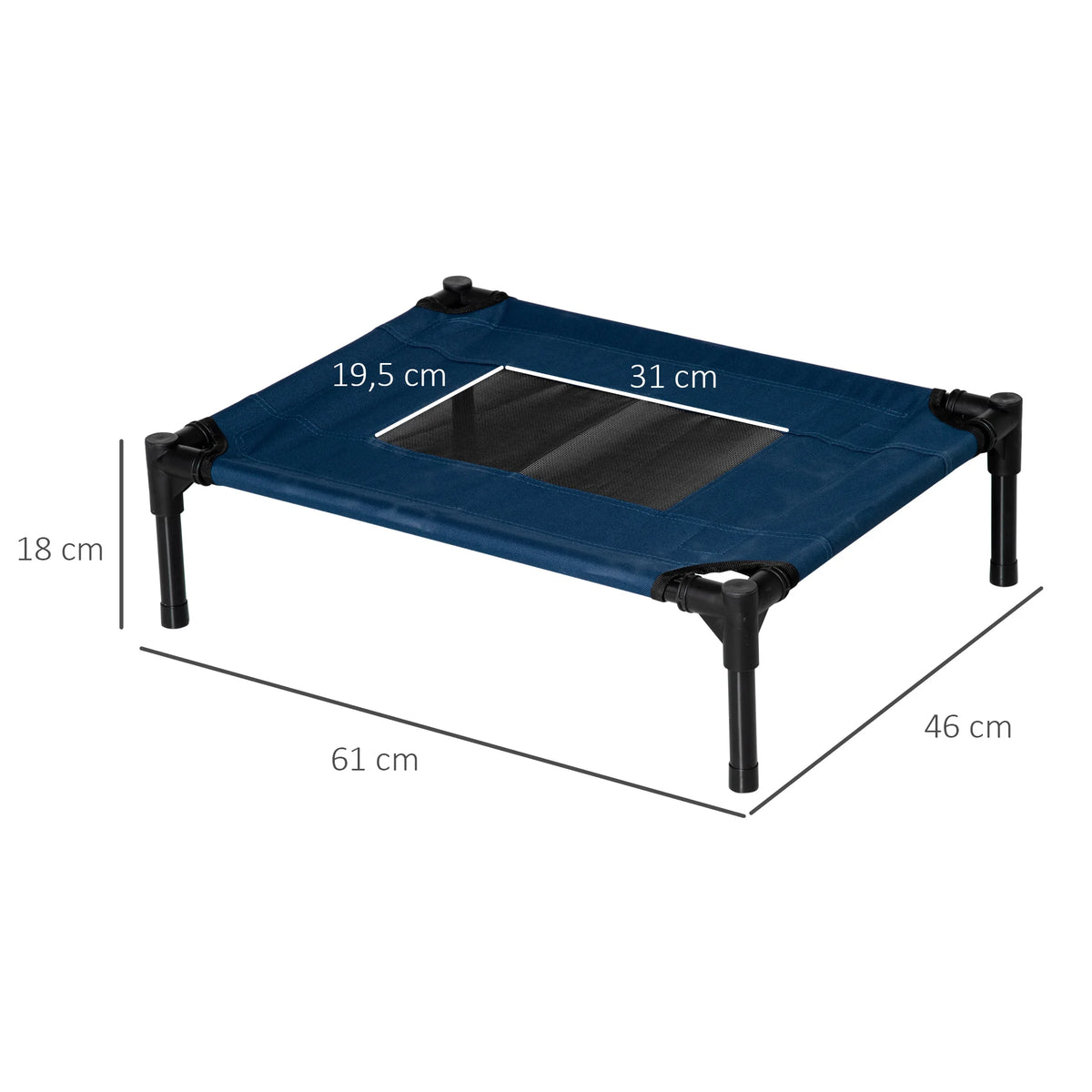 Le Lit Perché Sleepy Buddy — lit surélevé respirant pour chat