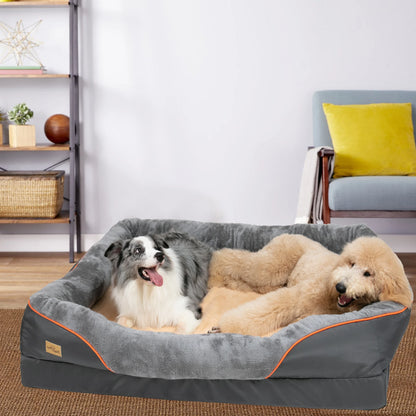 Le Nid Robuste Sleepy Buddy — panier à hauts rebords déperlant pour chien
