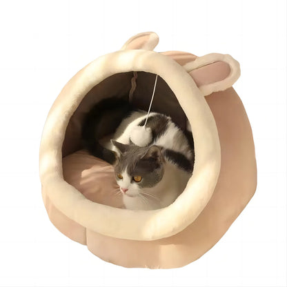 La Grotte Sleepy Buddy — tente auto-chauffante pour chat