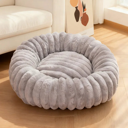 Le Donut Sleepy Buddy — panier rond tout doux