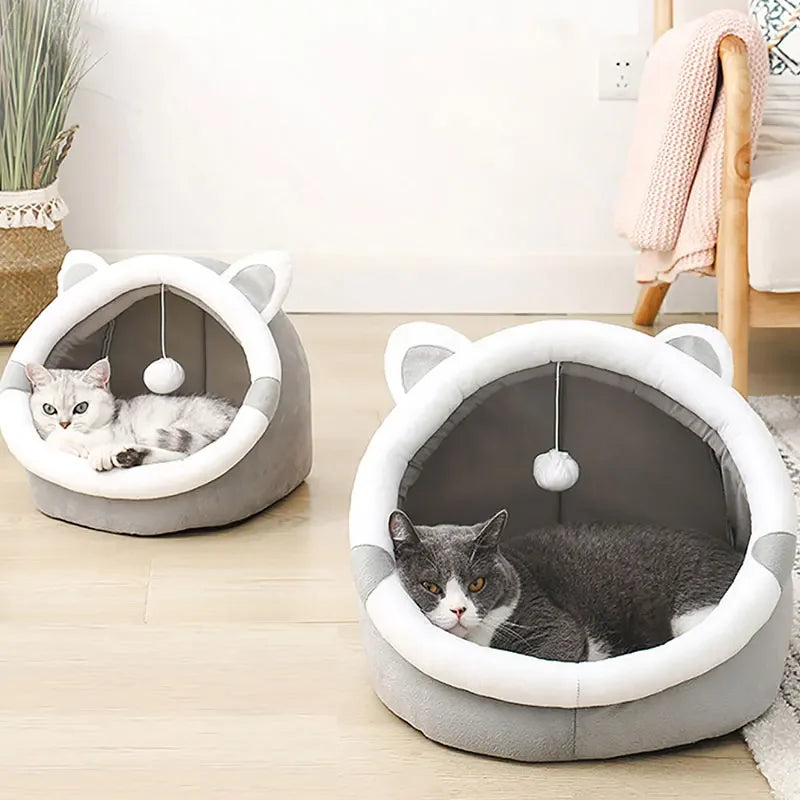 La Grotte Sleepy Buddy — tente auto-chauffante pour chat
