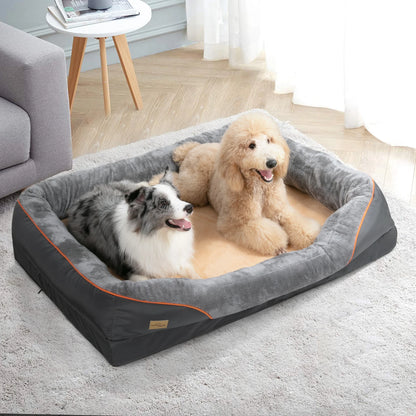 Le Nid Robuste Sleepy Buddy — panier à hauts rebords déperlant pour chien