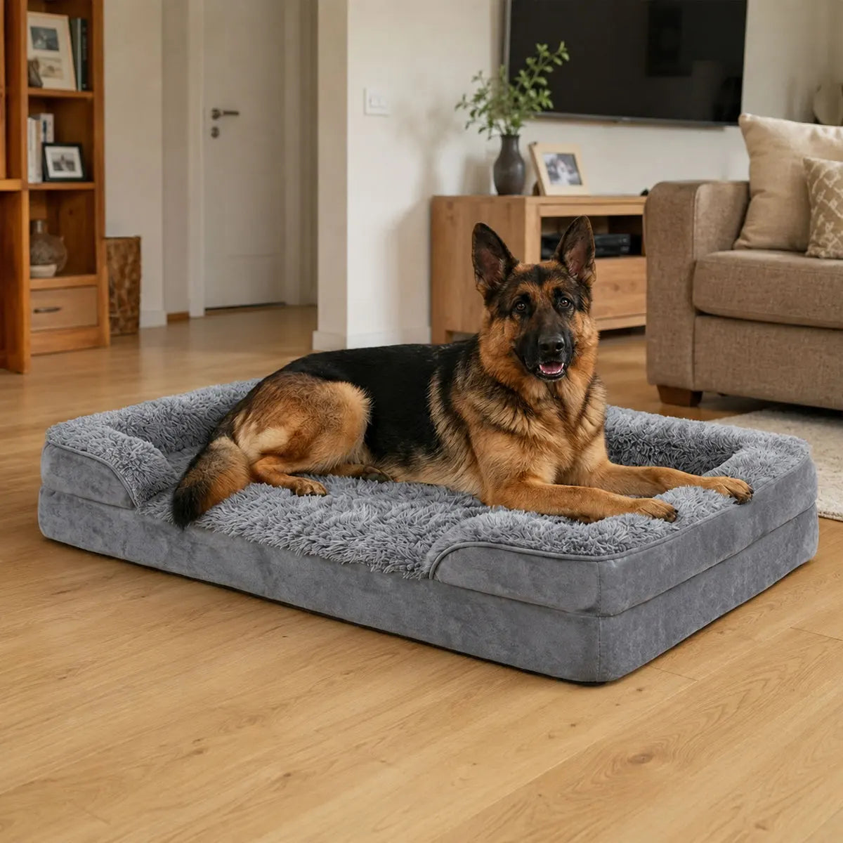 Le Grand Repos Sleepy Buddy — lit XL en mousse à mémoire de forme