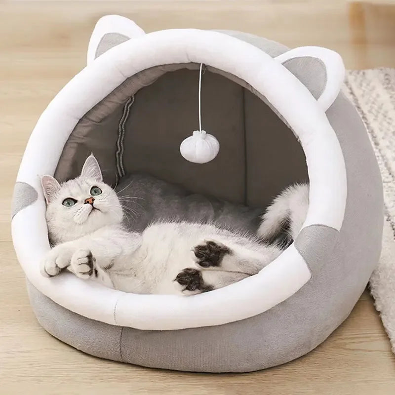 La Grotte Sleepy Buddy — tente auto-chauffante pour chat