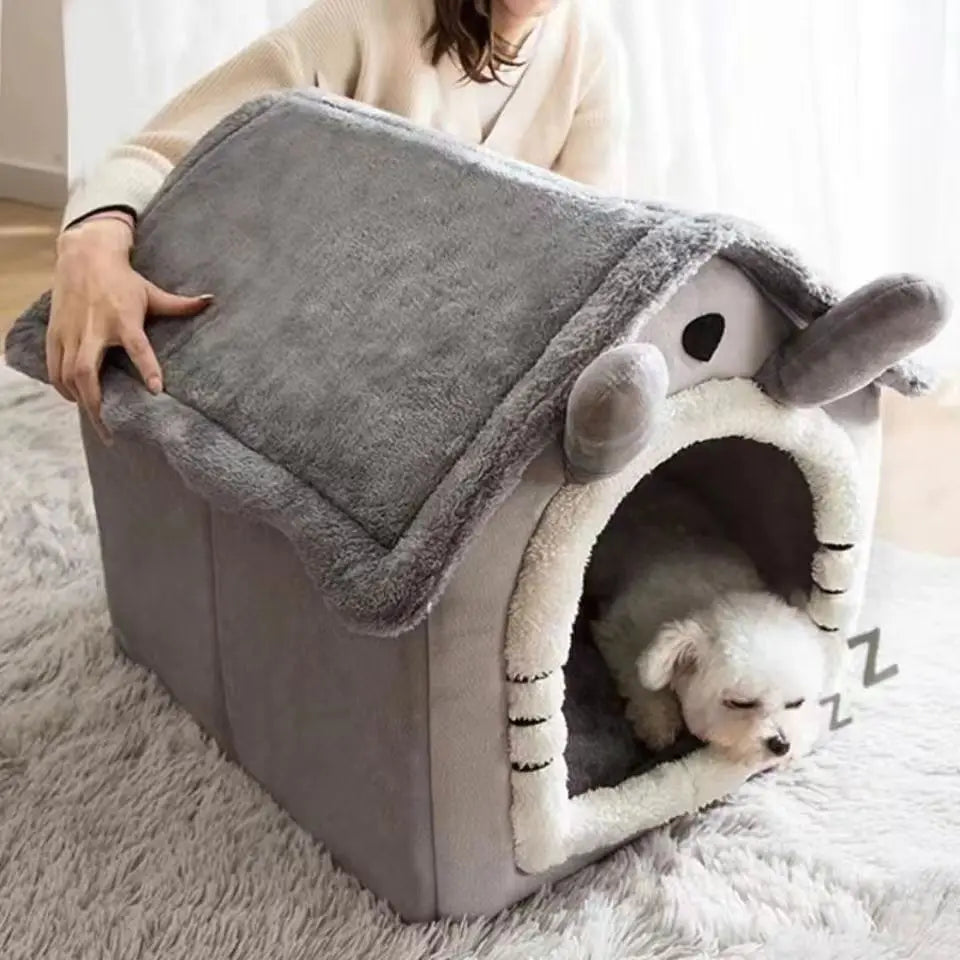 La Maisonnette Sleepy Buddy — lit cabane pour chat