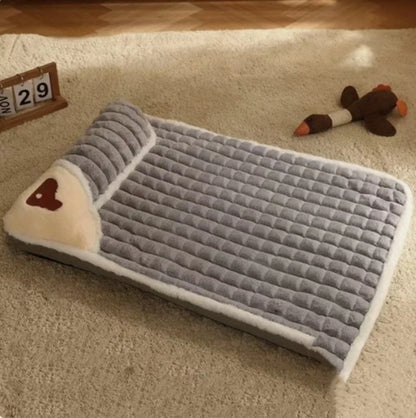 Le Tapis Sieste Sleepy Buddy — matelas déhoussable avec coussin pour chien