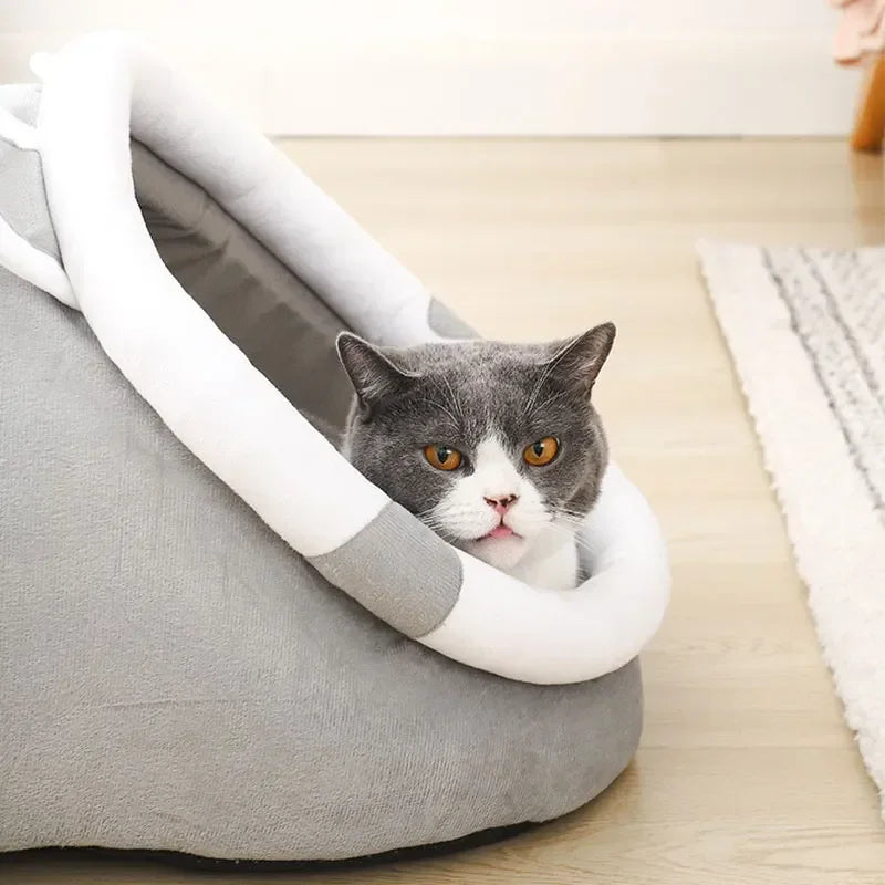 La Grotte Sleepy Buddy — tente auto-chauffante pour chat