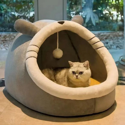 La Grotte Sleepy Buddy — tente auto-chauffante pour chat