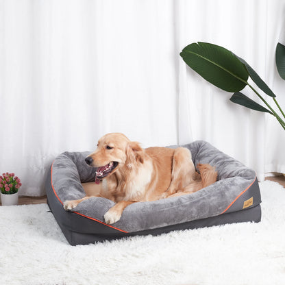 Le Nid Robuste Sleepy Buddy — panier à hauts rebords déperlant pour chien